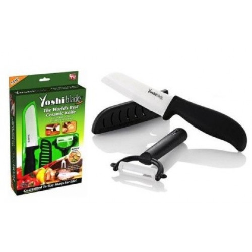 Керамический нож и овощерезка "Yoshi Blade"