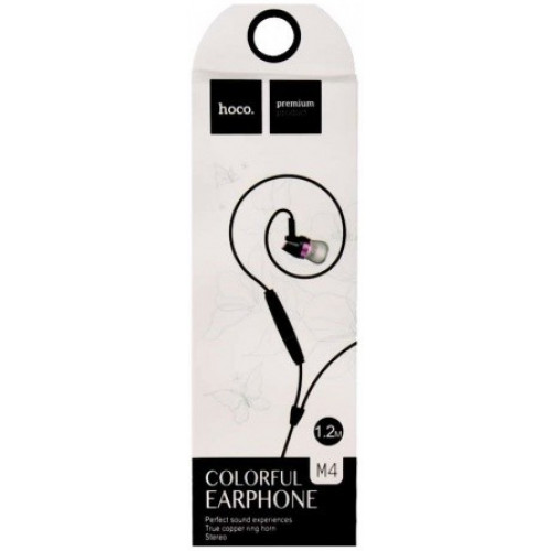 Проводные наушники с микрофоном Hoco M4 Colorful Earphone